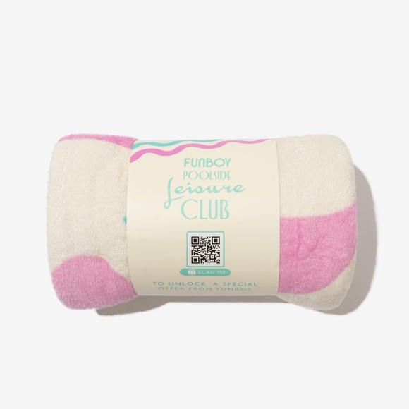 Funboy Poolside Leisure Club Beach Towel - Picture 1 of 6